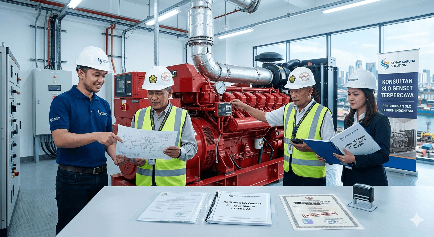 Konsultan SLO Genset 7 Penyebab Sertifikasi Genset Ditolak